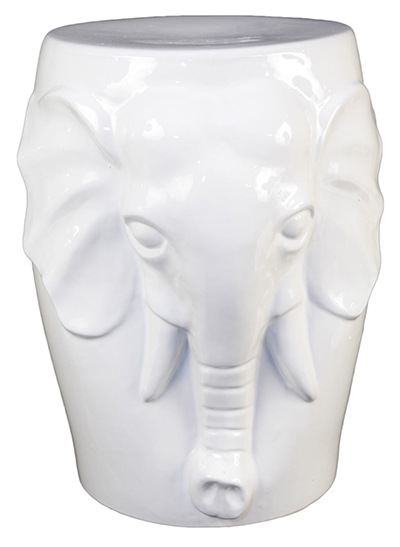 White Elephant Stool